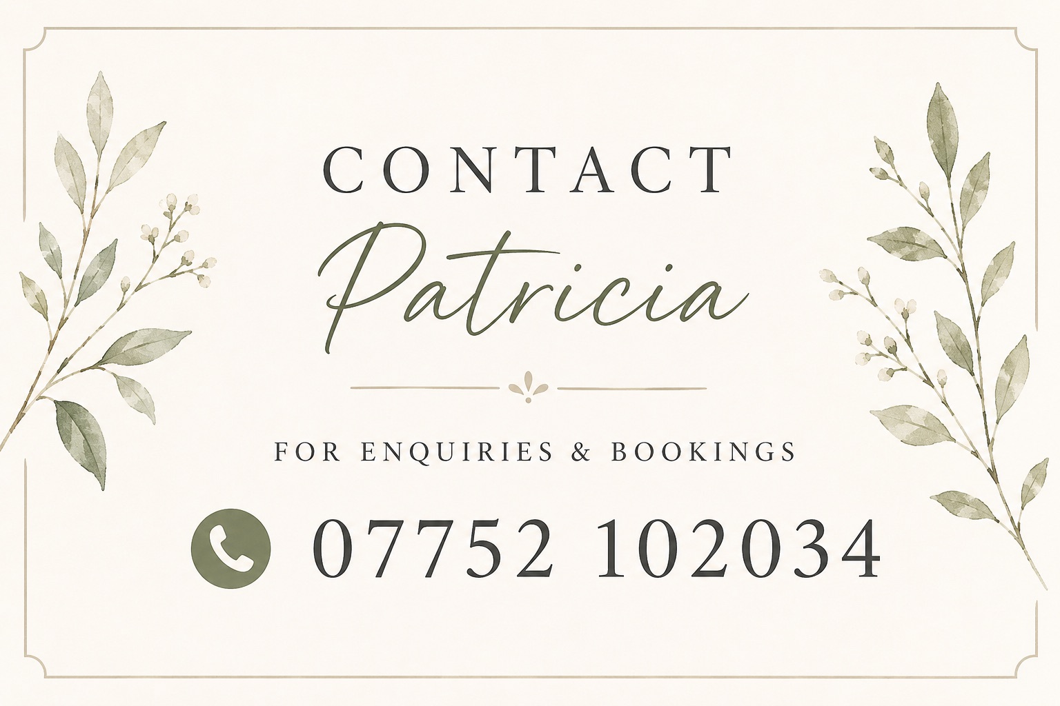 Contact Patricia
